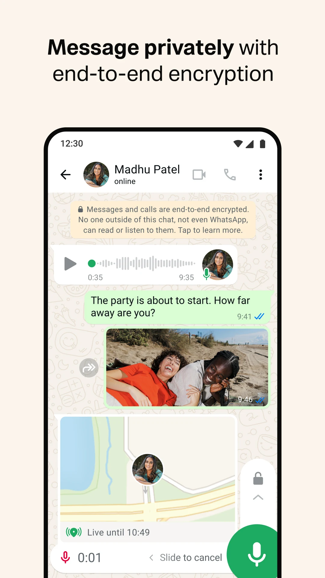 WhatsApp Messenger screenshot